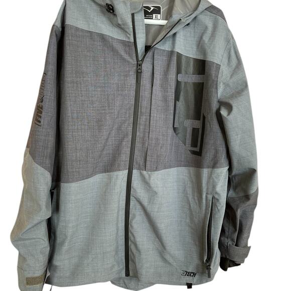 509 Forge Jacket, gray hooded full zipper mens XL - Picture 1 of 12
